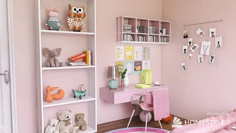 KidsRoom 3d design renderings