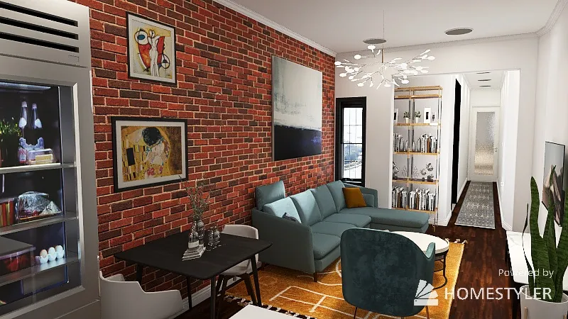 Copy of THE WORST APARTMENT EVER- BUT BETTER 3d design renderings