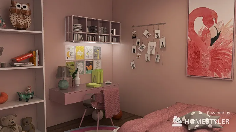 KidsRoom 3d design renderings