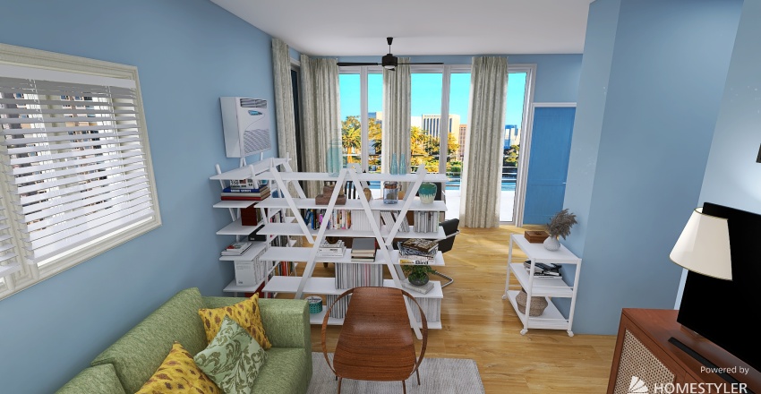 Dexter Morgan's Apartment 3d design renderings