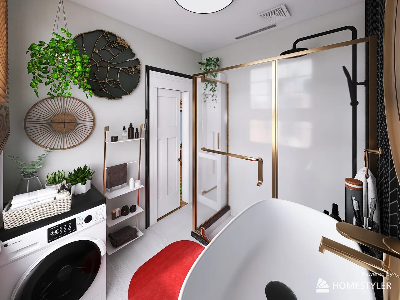 Bathroom 3d design renderings