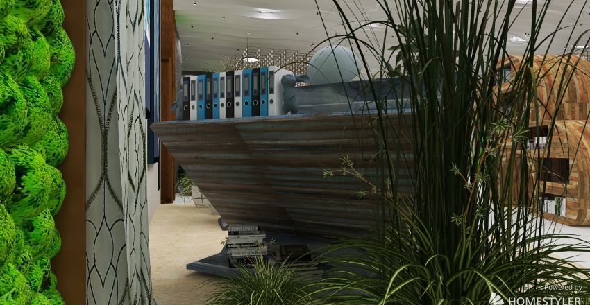 Exhibition hall 3d design renderings