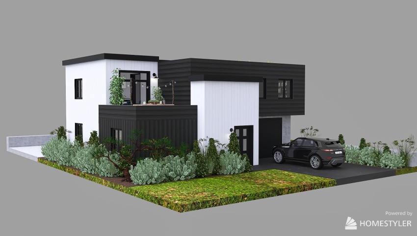 B&W House 3d design picture 225.04
