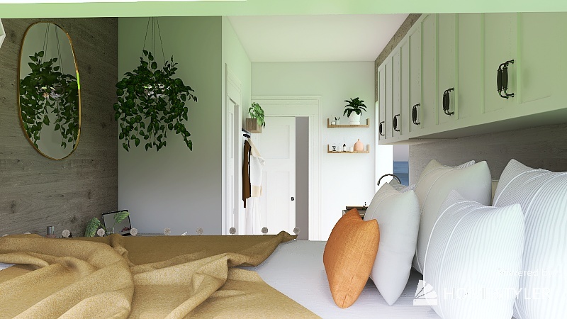 Boho Tiny House / RV 3d design renderings
