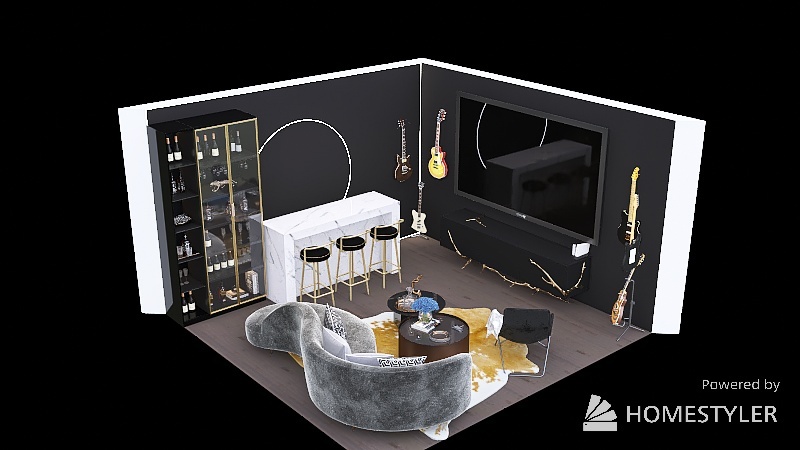 Sultry home bar 3d design picture 22.57