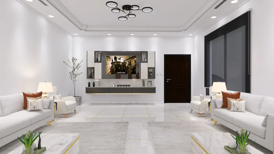 same living room 3 different designs 3d design renderings