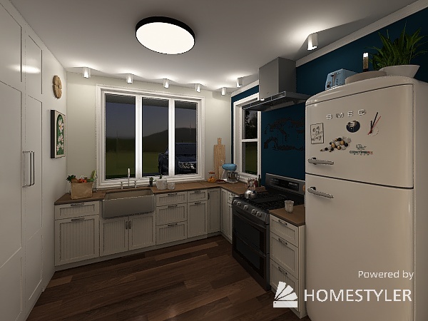 Living and Dining Room 3d design renderings