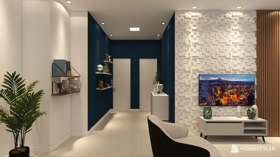 Paulinho casa 3d design renderings