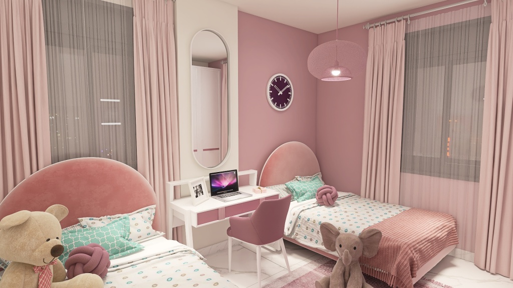 Calm House 3d design renderings