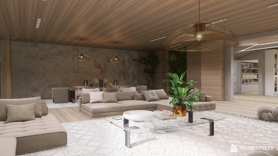 Modern Stargazing House 3d design renderings