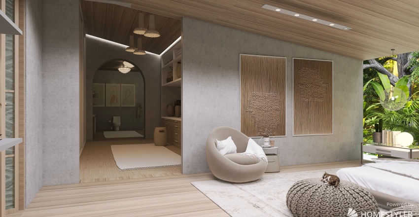 Modern Stargazing House 3d design renderings