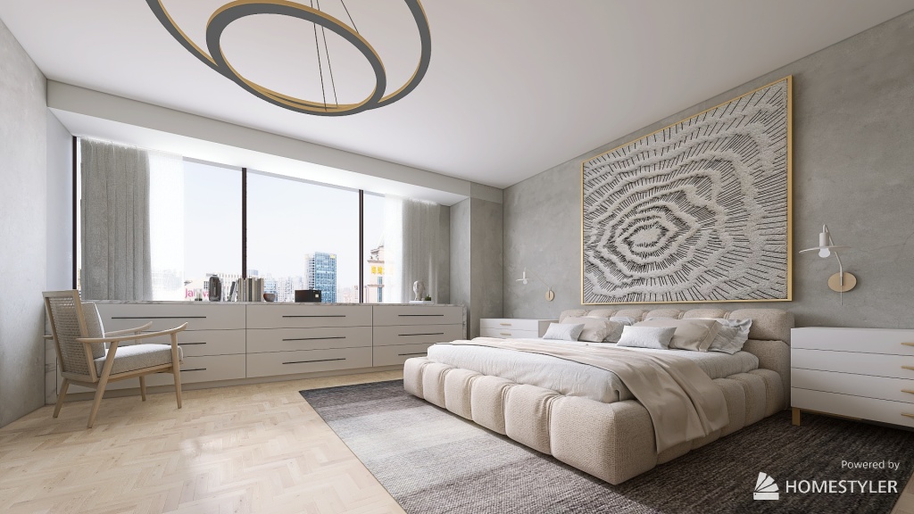 Oprica Apartment 3d design renderings