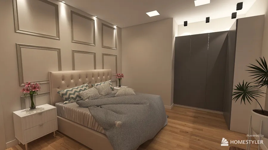 Bedroom4 3d design renderings
