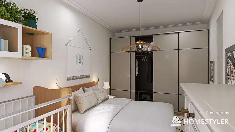 Bedroom 3d design renderings