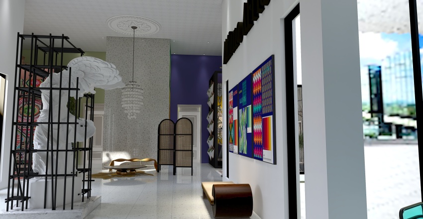 Showroom 3d design renderings