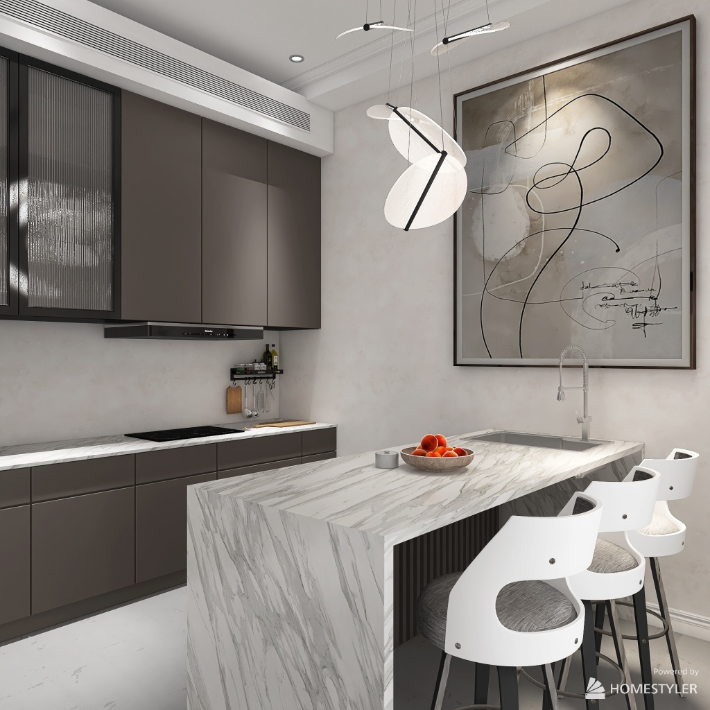 template 4 - elegant apartment 3d design renderings