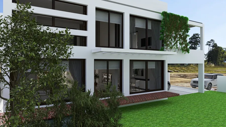 Courtyard/outdoors 3d design renderings