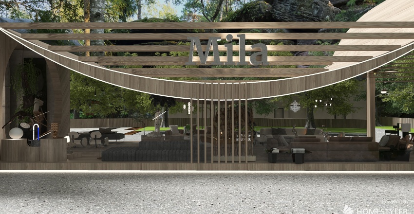#MilanDesignWeek - Mila 3d design renderings