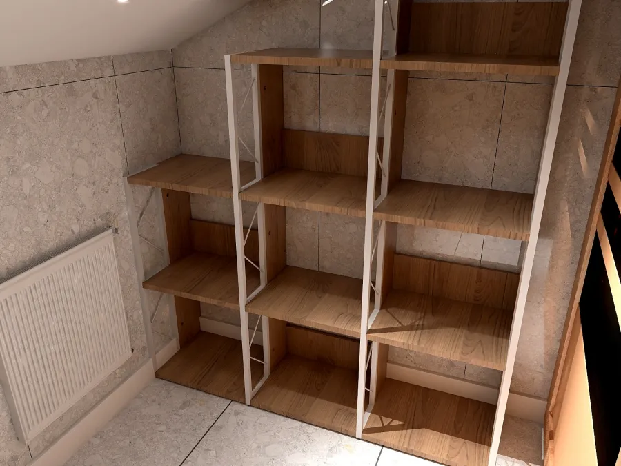 Вторая ванная комната 3d design renderings