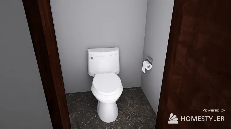 W Bathroom 3d design renderings