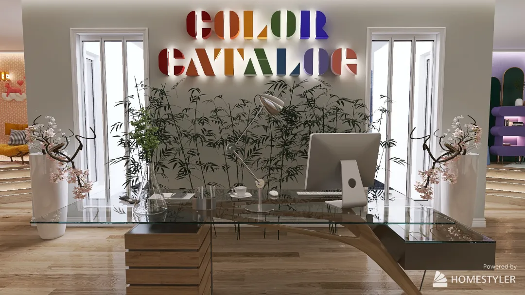 #MilanDesignWeek- Color Catalog 3d design renderings