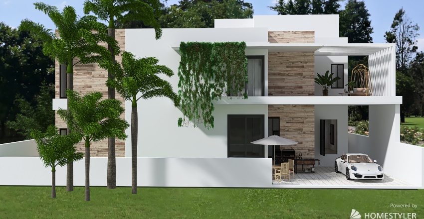 TAZZ Villa DHA 3d design renderings