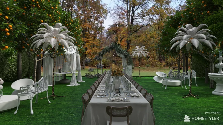 Wedding Venue 3d design renderings