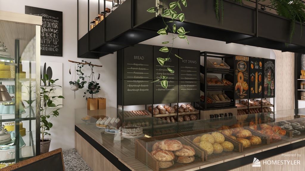 #BakeryContest - Patisserie 3d design renderings