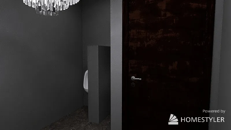 M Bathroom 3d design renderings