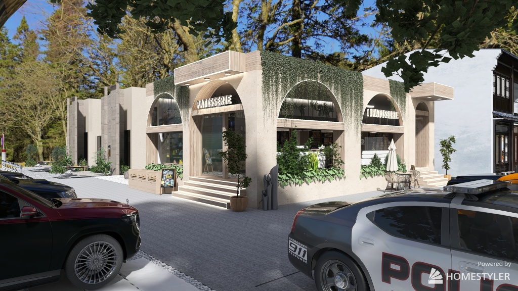 #BakeryContest - Patisserie 3d design renderings