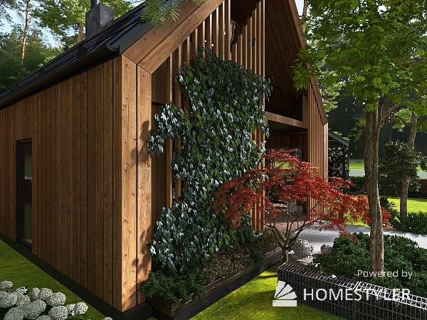Barn house 1 3d design renderings