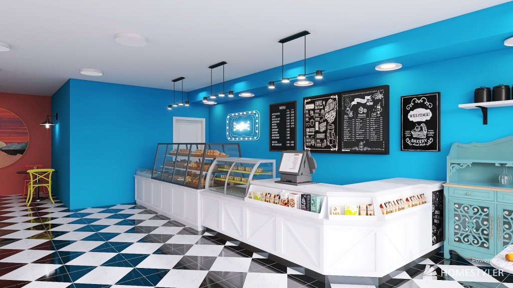 #BakeryContest - Retro 3d design renderings