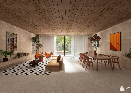 #MilanDisignWeek - A Cozy House Design Rendering