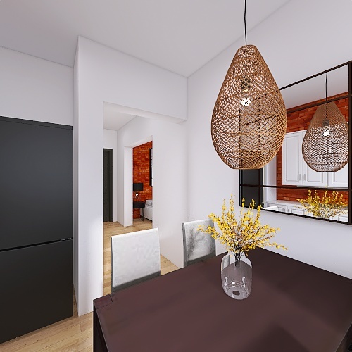 Pied-à-Terre in Warsaw, Poland 3d design renderings