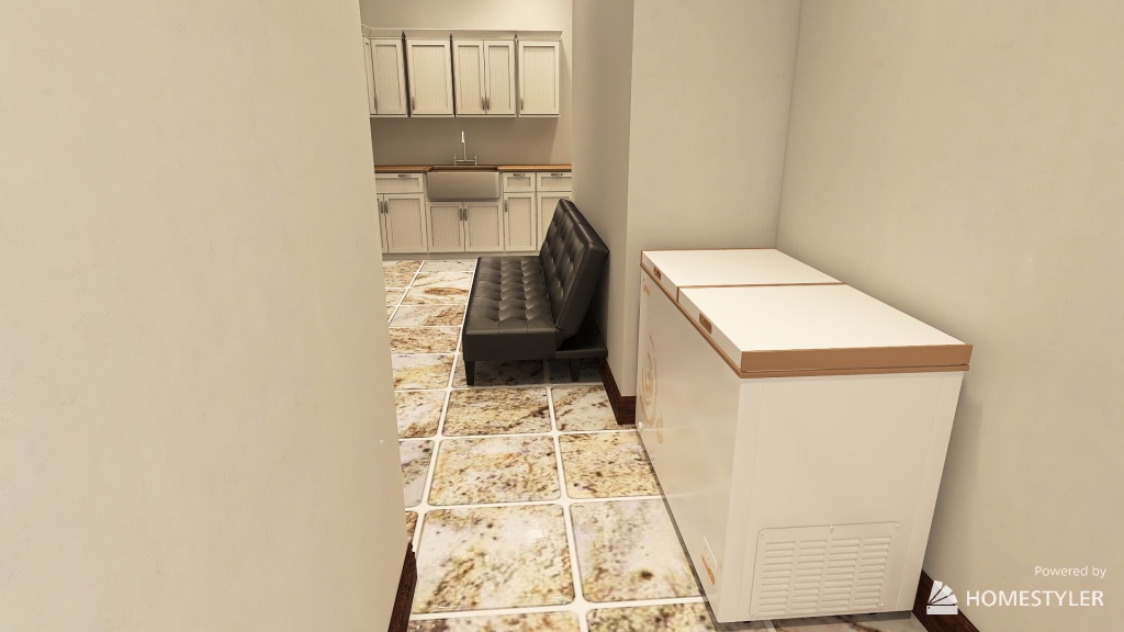 Laundry/Mud Room 3d design renderings