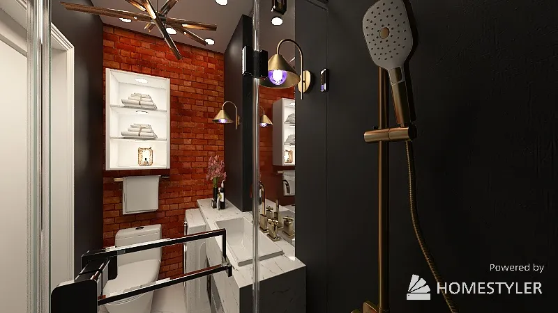 Pied-à-Terre in Warsaw, Poland 3d design renderings