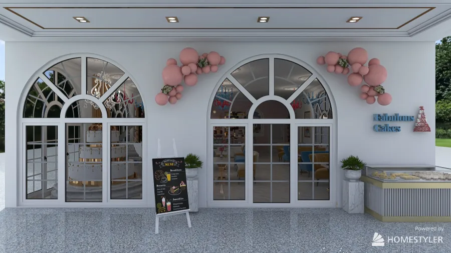 #BakeryContest _YuliyaP 3d design renderings
