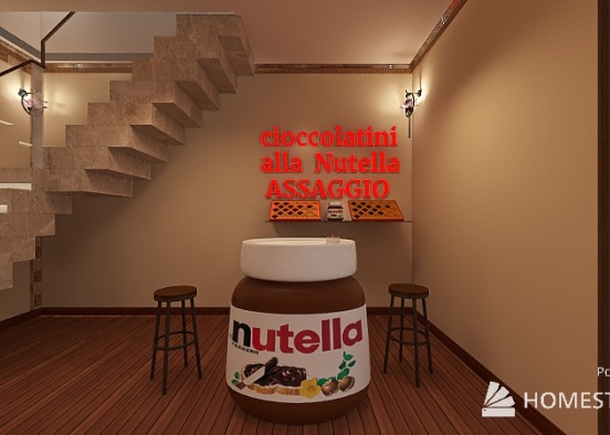 #BakeryContest Nutella Design Rendering