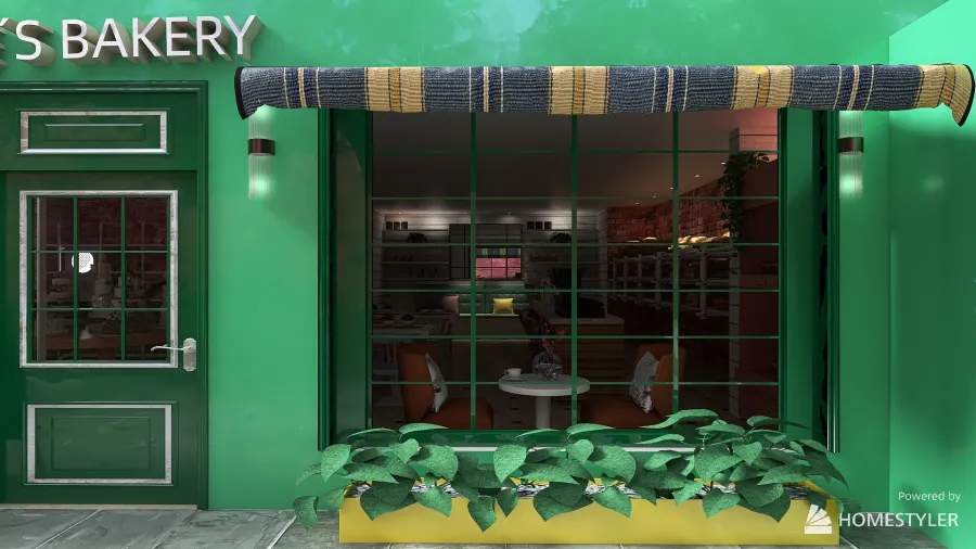 #BakeryContest-Buenos Aires´s Bakery 3d design renderings