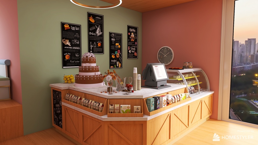 #BakeryContest - Dream Bakery 3d design renderings