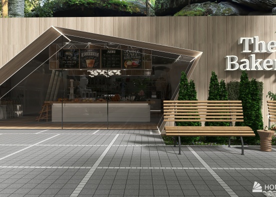 #BakeryContest - The Bakery Rendering del Progetto