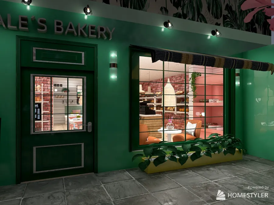 #BakeryContest-Buenos Aires´s Bakery 3d design renderings
