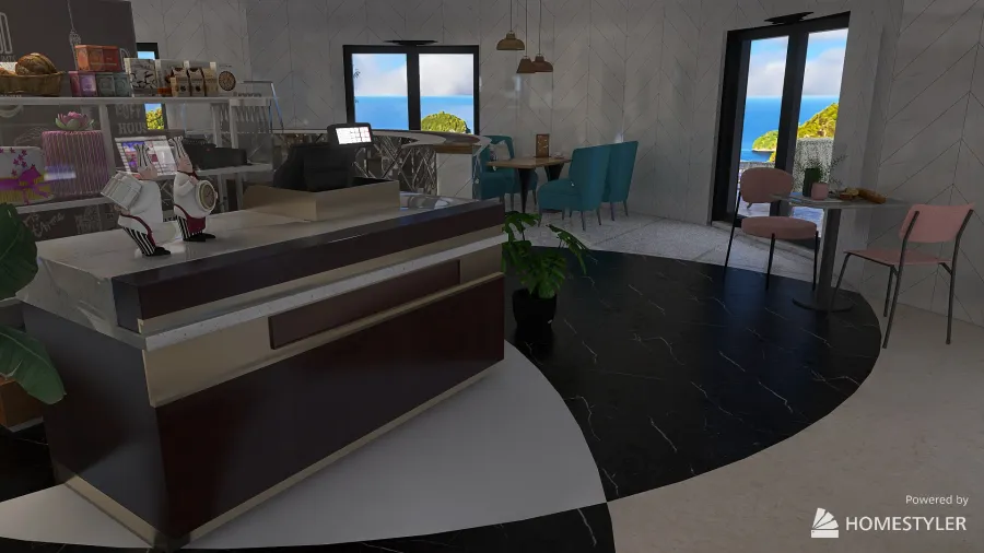 #BakeryContest-galeria smaku 3d design renderings