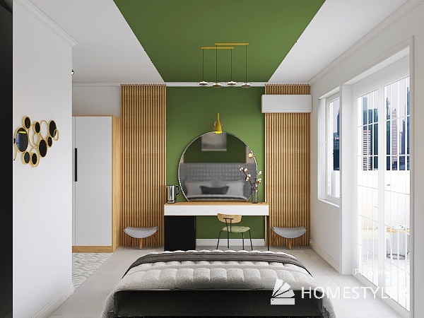 Morfeas STD Room 3 Beds 3d design renderings