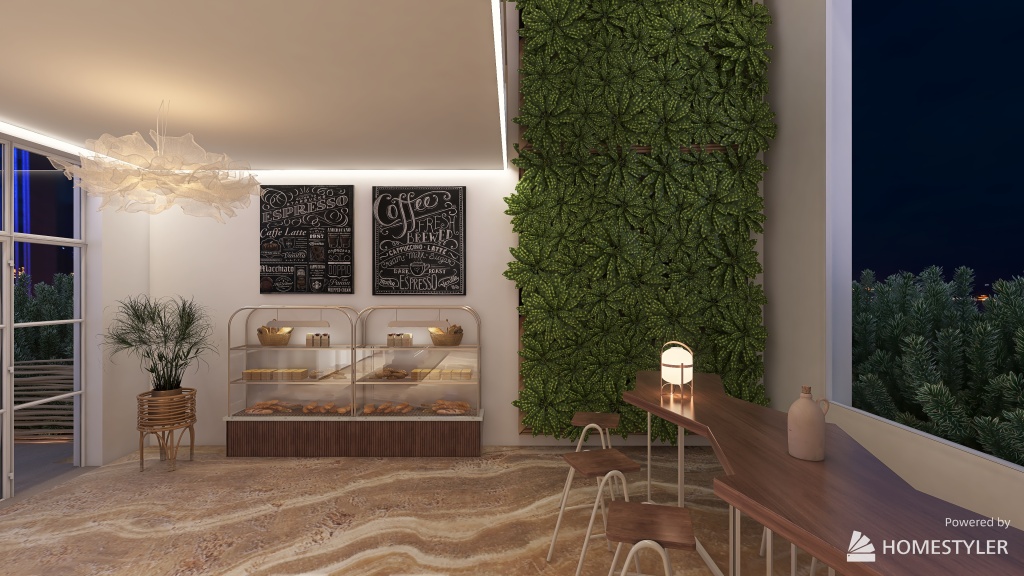 #BakeryContest-TRAVERTINE 3d design renderings