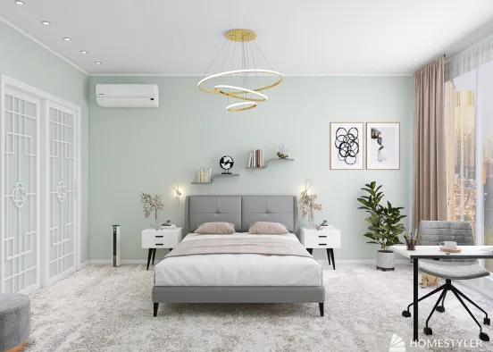 Bedroom for Alena Design Rendering