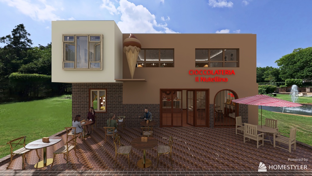#BakeryContest Nutella 3d design renderings
