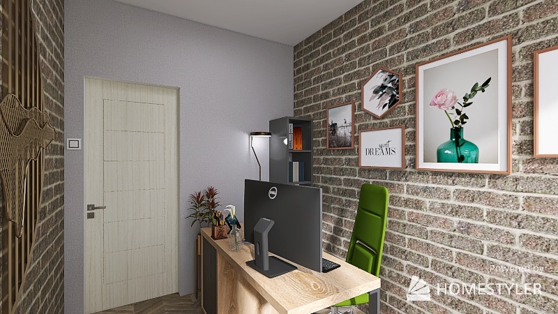 Офис 3d design renderings