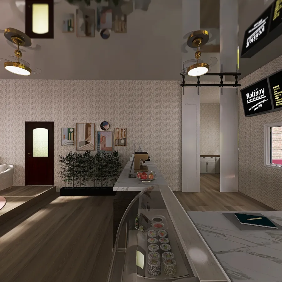 Just as Sweet_ #BakeryContest 3d design renderings