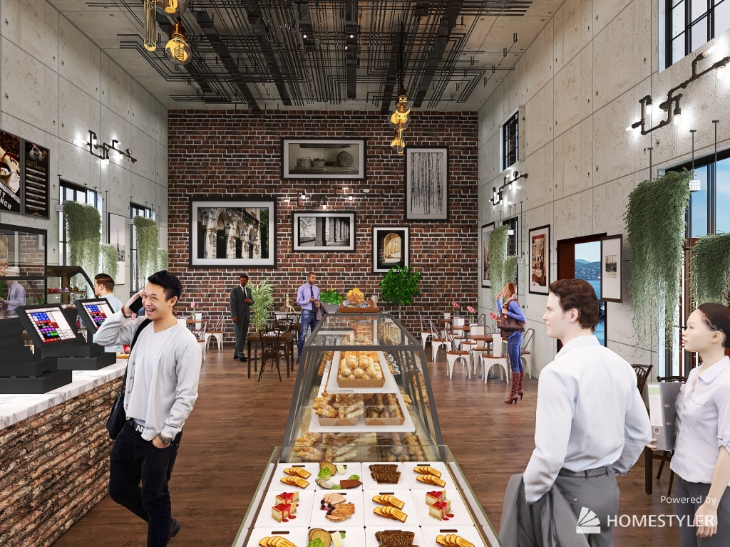 #bakerycontest 3d design renderings